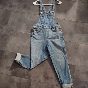 Women's Blue Denim Overalls